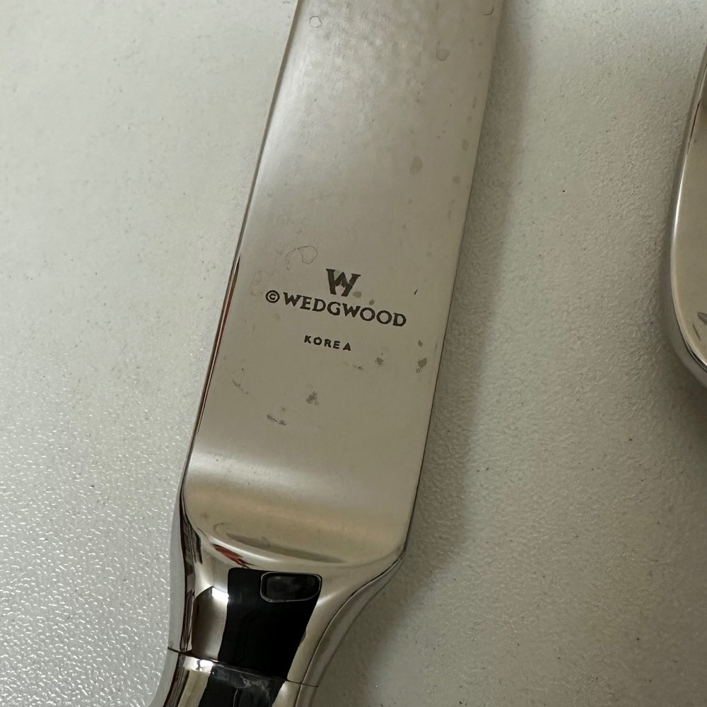 Wedgwood Colosseum 18/10 Stainless Steel 5 Piece Flatware Place Setting Korea - Picture 3 of 5